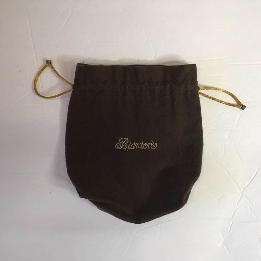 Blanton's Brown Drawstring Bag